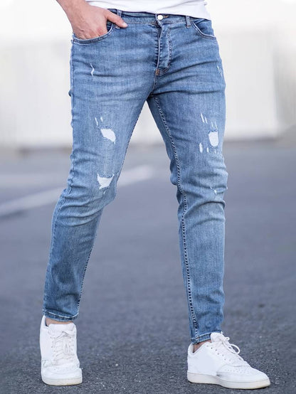 Slim Fit Jeans Heren – Stijlvolle en Comfortabele Look – Theo