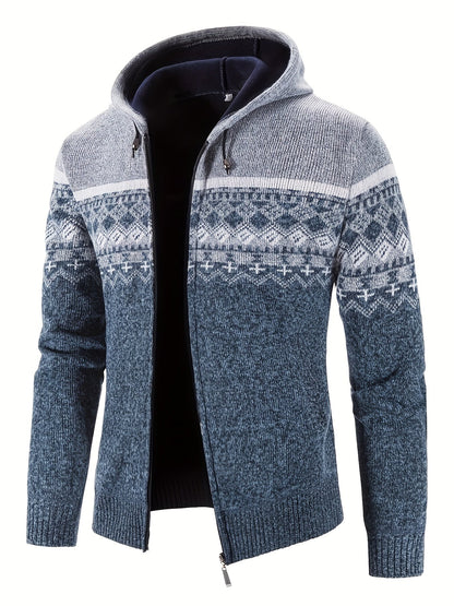 Comfortabel vest met capuchon voor heren – Samuel
