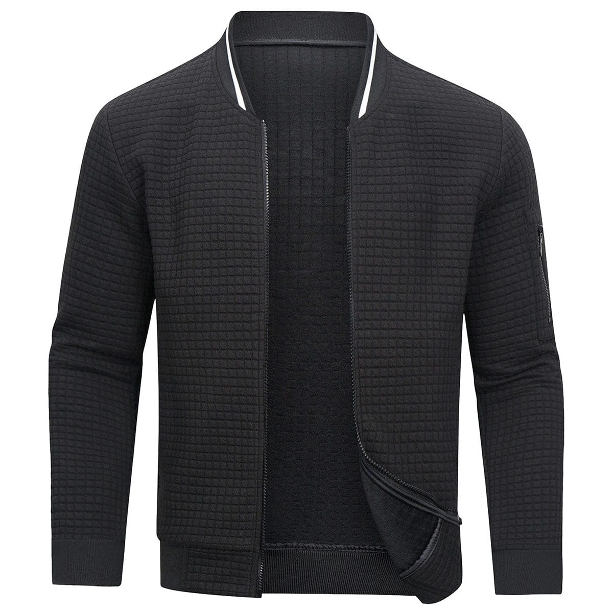 Warm Casual Bomberjack met Lange Mouwen – Jasper