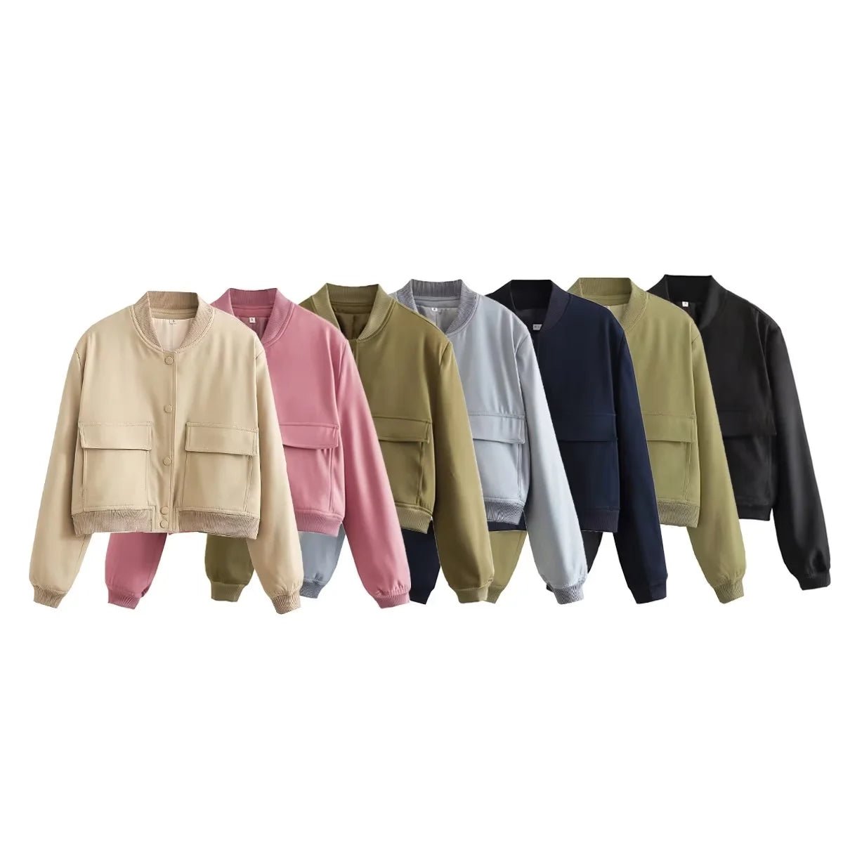 Trendy geknipt bomberjack voor dames – Emma