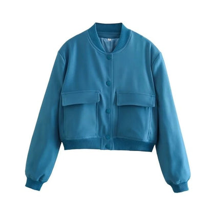 Trendy geknipt bomberjack voor dames – Emma