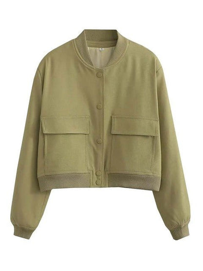 Trendy geknipt bomberjack voor dames – Emma