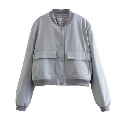Trendy geknipt bomberjack voor dames – Emma
