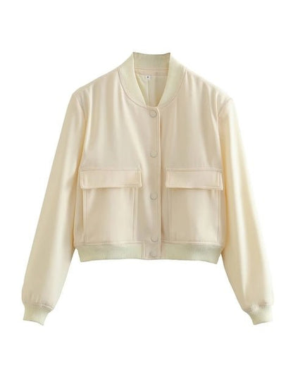 Trendy geknipt bomberjack voor dames – Emma