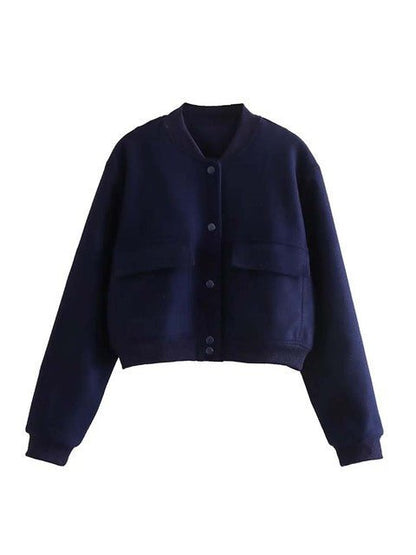 Trendy geknipt bomberjack voor dames – Emma