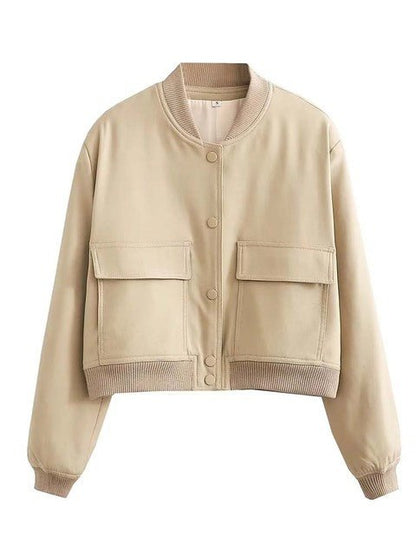 Trendy geknipt bomberjack voor dames – Emma