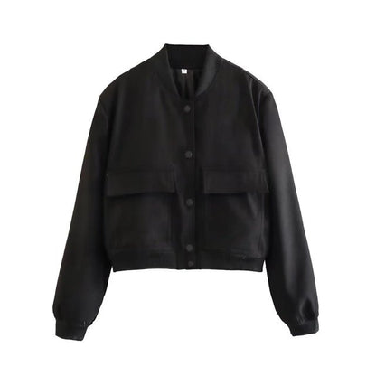 Trendy geknipt bomberjack voor dames – Emma