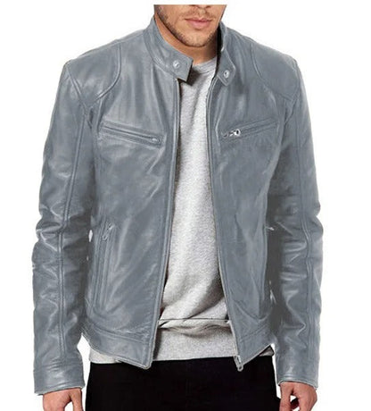 Leren Herenjas voor Winter – Thomas