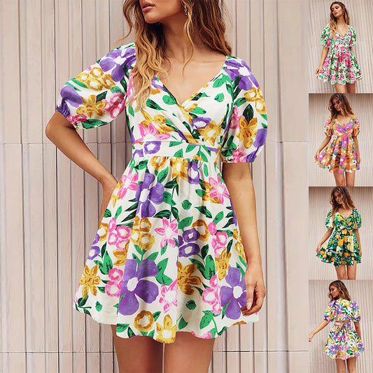 Stijlvolle Zomerjurk Met Bloemenprint – Kathryn