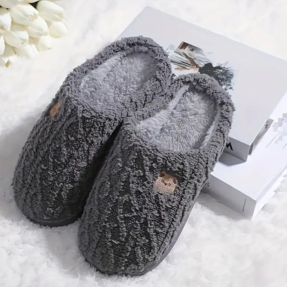 Zachte pluche damespantoffels voor ultiem comfort – Zara