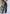 Trendy Wijde Denim Broek Met Strepen – Apple