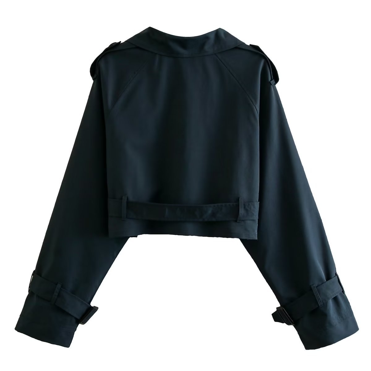 Korte Trenchcoat voor Dames in Herfststijl – Yara