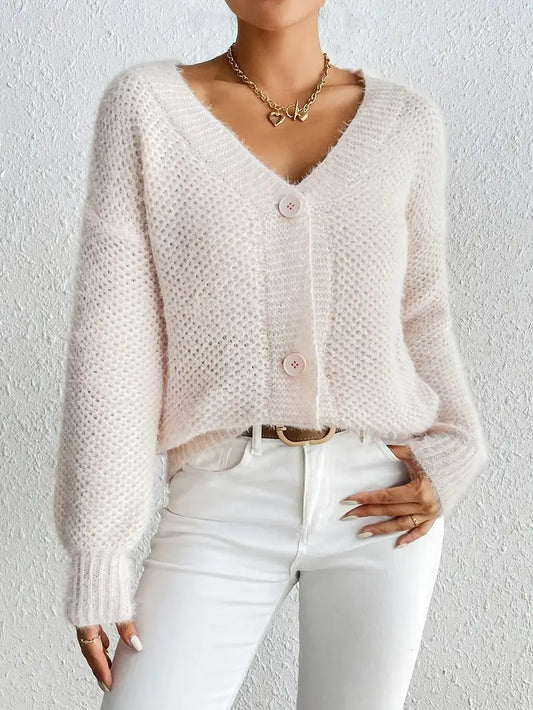 Gebreid Vest voor Winter & Herfst – Lily