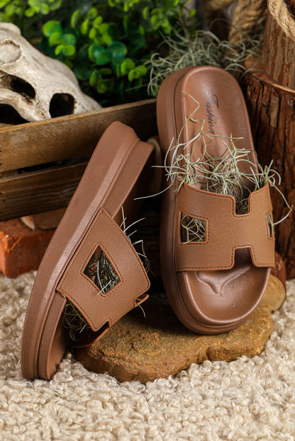 Chique dames plateauslippers voor zomercomfort - Sofia