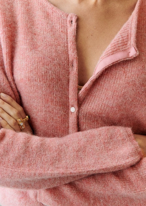 Superzacht Chint Vest met Knopen voor Comfort en Stijl – Sophie