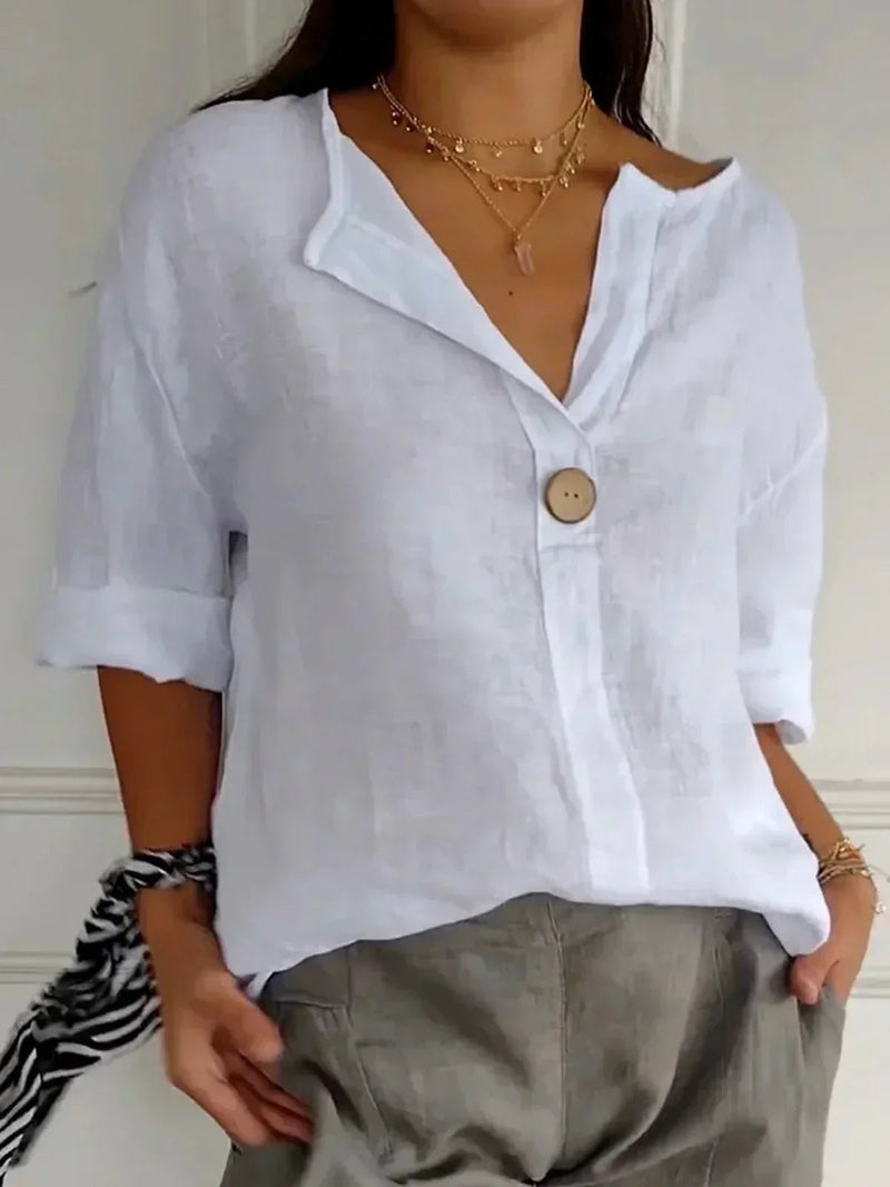 Luchtige Casual Blouse voor Elke Dag – Yvonna