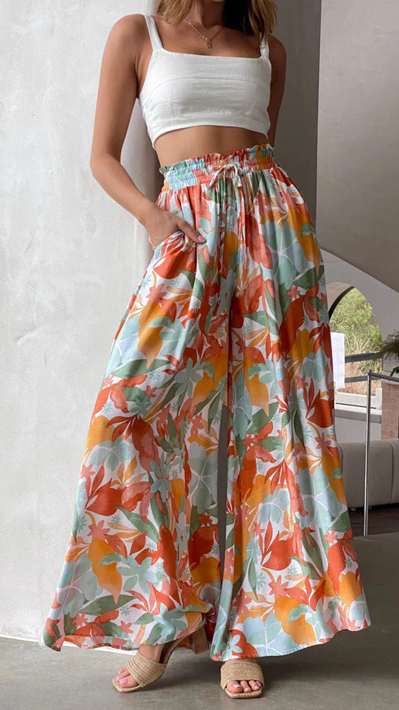 Wijde Pijpen Damesbroek met Chic Silhouet – Liana