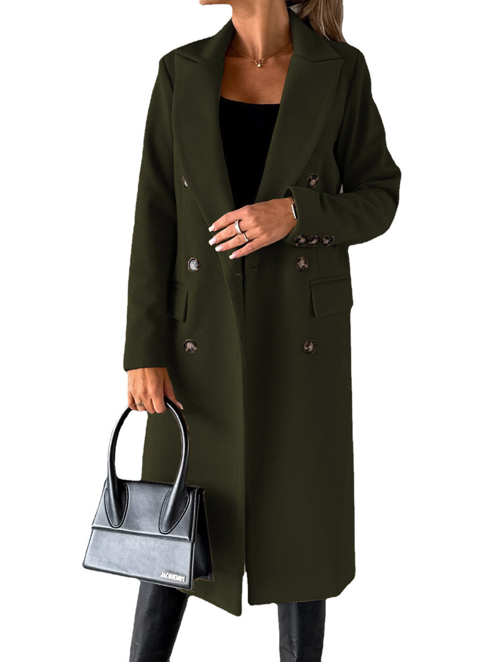 Elegante Lange Winterjas Voor Stijlvolle Looks – Mila