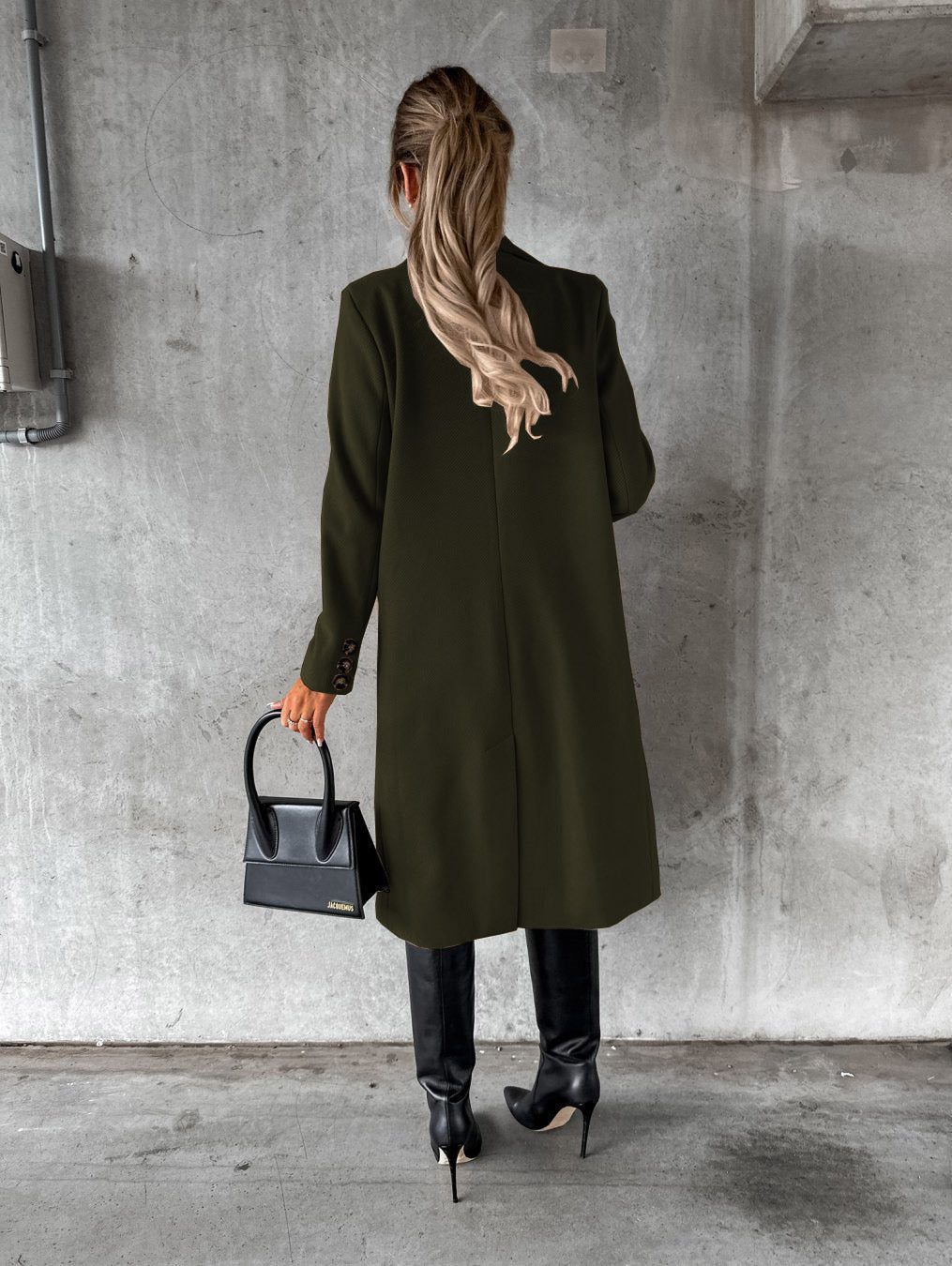Elegante Lange Winterjas Voor Stijlvolle Looks – Mila