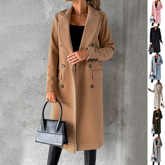 Elegante Lange Winterjas Voor Stijlvolle Looks – Mila