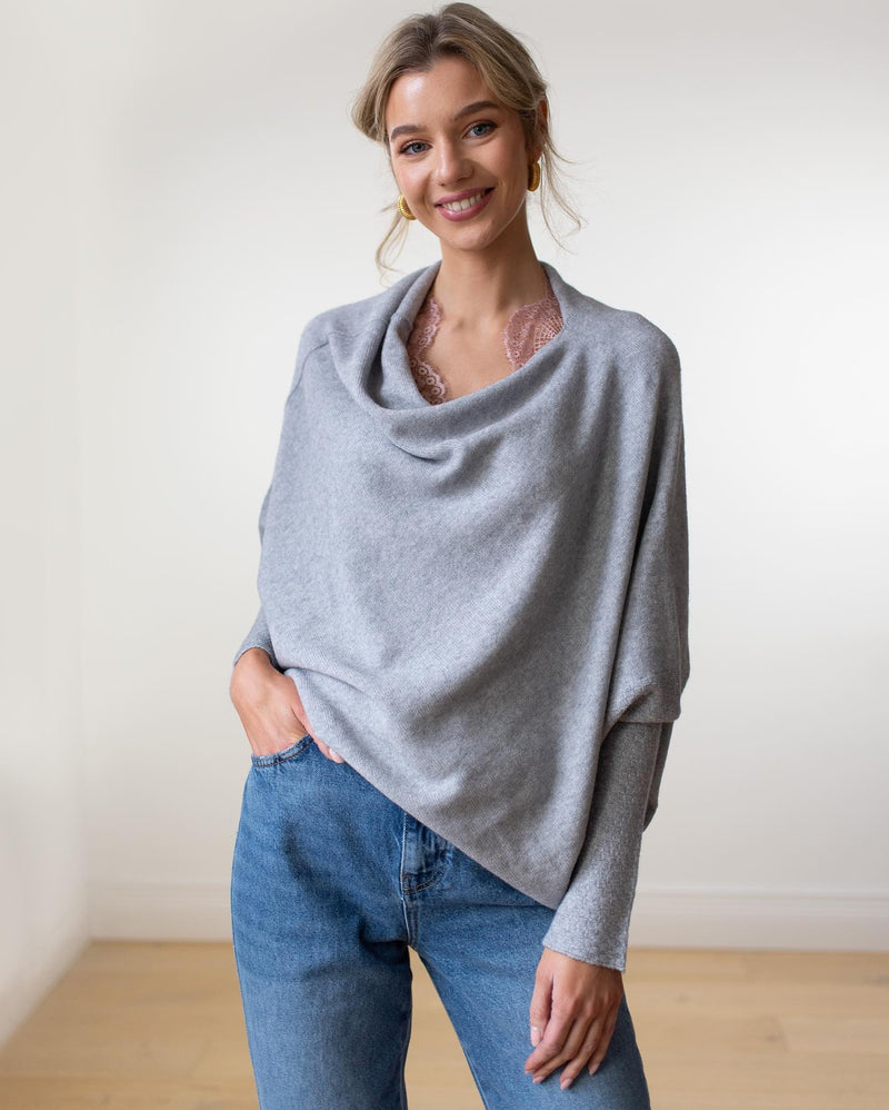 Stijlvolle off-shoulder trui voor een elegante look – Isabella