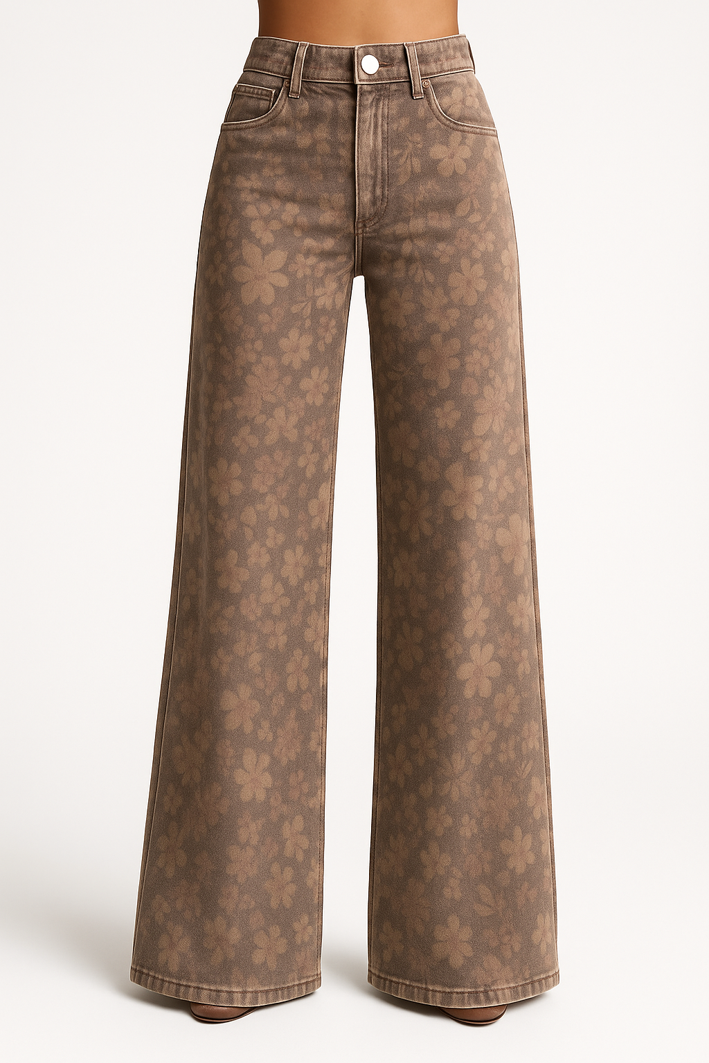 Brede Damesjeans voor Comfort en Stijl – Élise