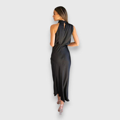 Midi feestjurk dames elegant flatterend chic – Lurevina