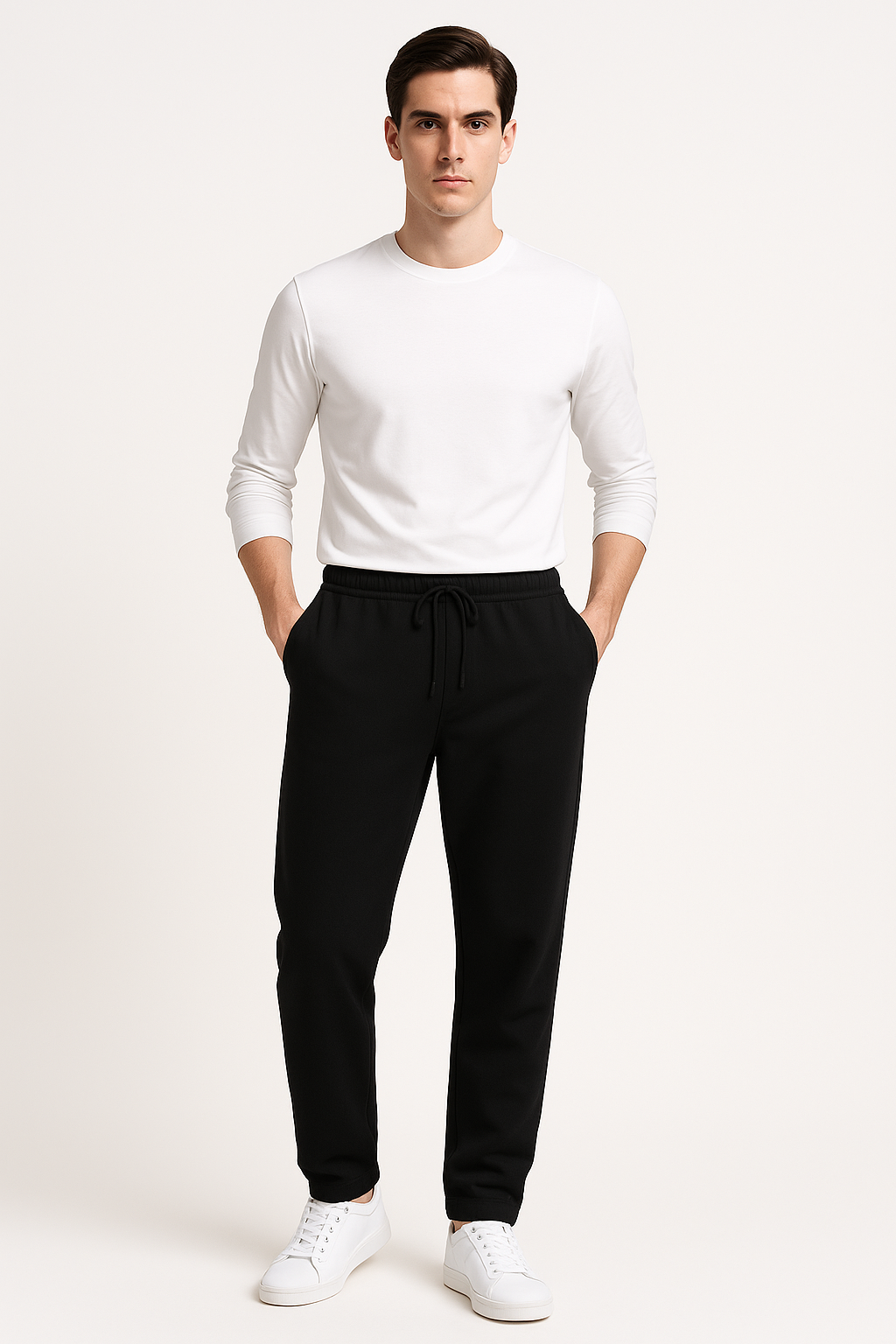 Joggingbroek heren ademend vochtafvoerend met pasvorm – Siem