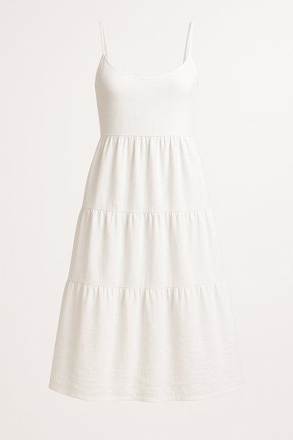 Elegante Rugloze Zomerjurk voor Dames – Emma