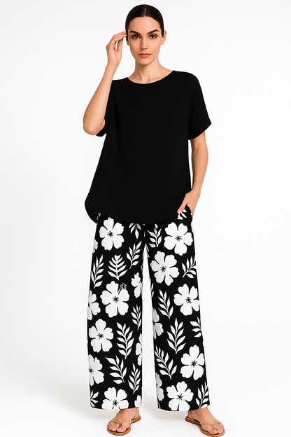 Tweedelige damesset met relaxte pasvorm – Lina