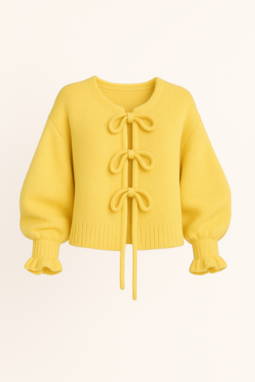 Knit Vest met Striksluiting – Zacht en Stijlvol – Liv