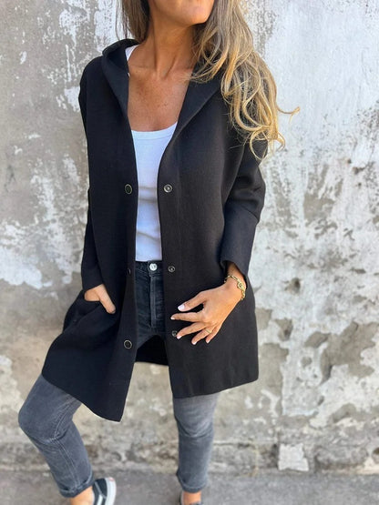 Comfortabele Lange Mouwen Cardigan Voor Vrouwen - Julia