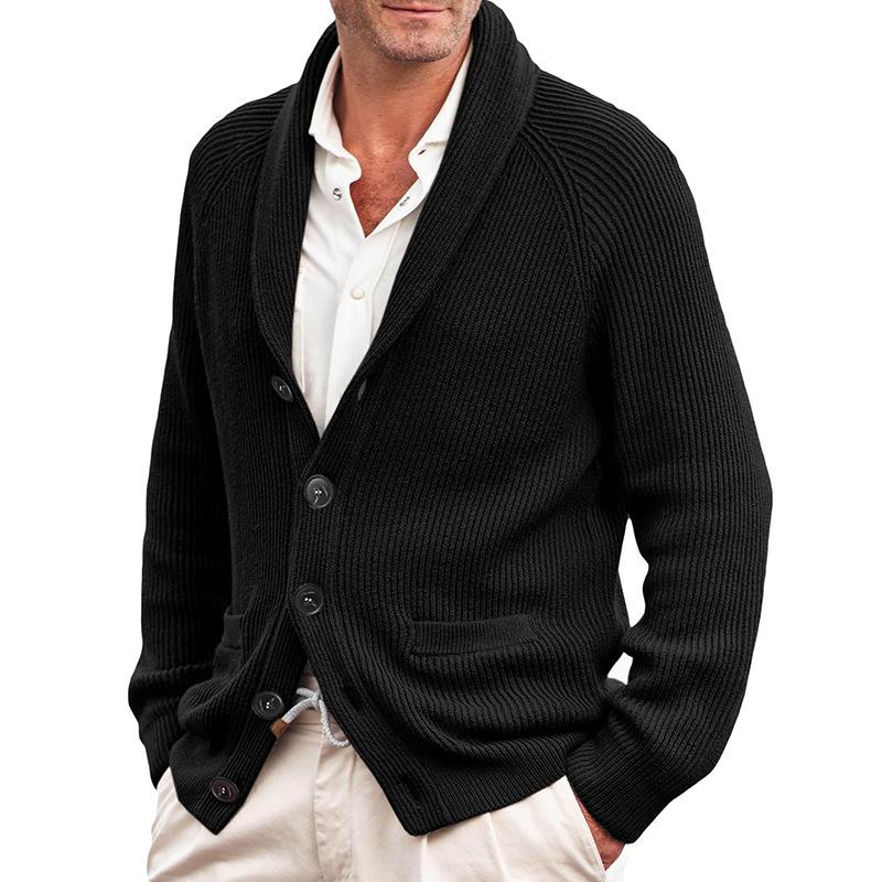 Gebreid herenvest voor herfst en winter – Lars