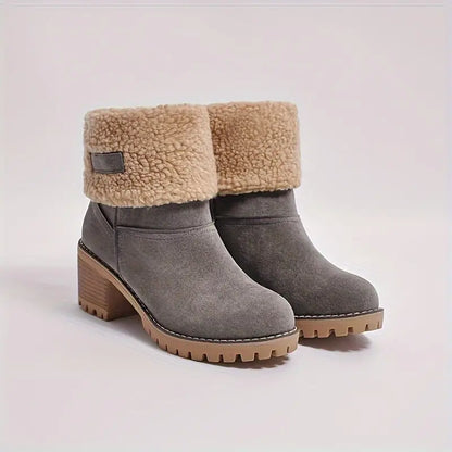 Winterlaarzen met warme wollen voering voor dames – Lieke
