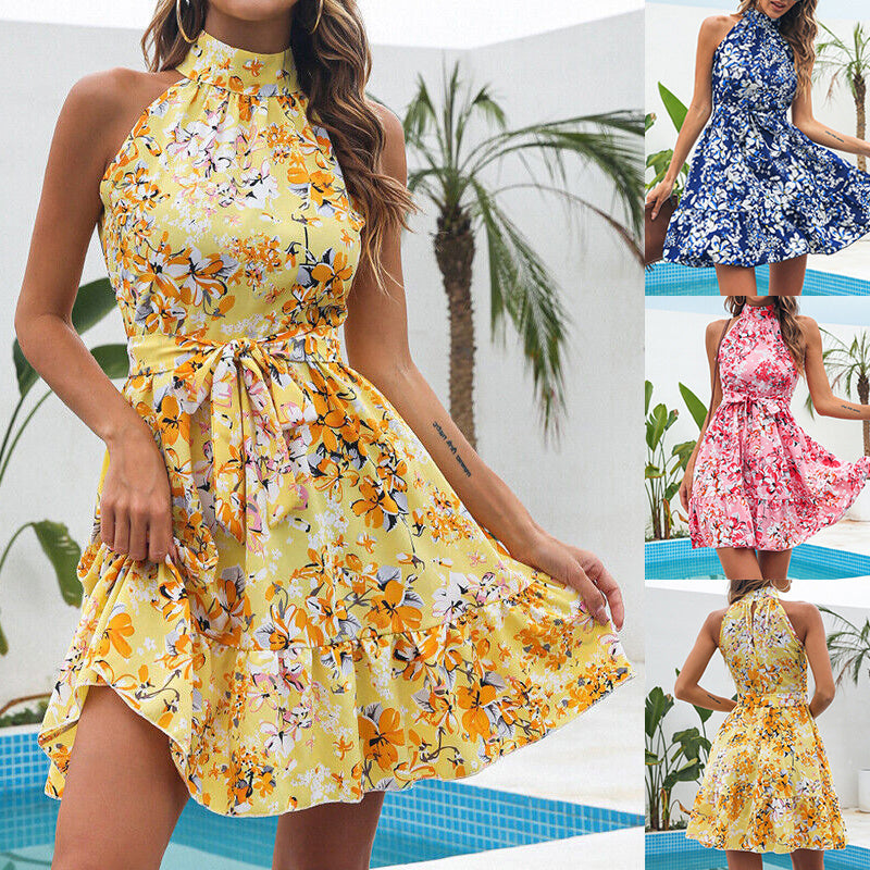 Comfortabele Bloemenprint Zomerjurk Voor Dames – Emma