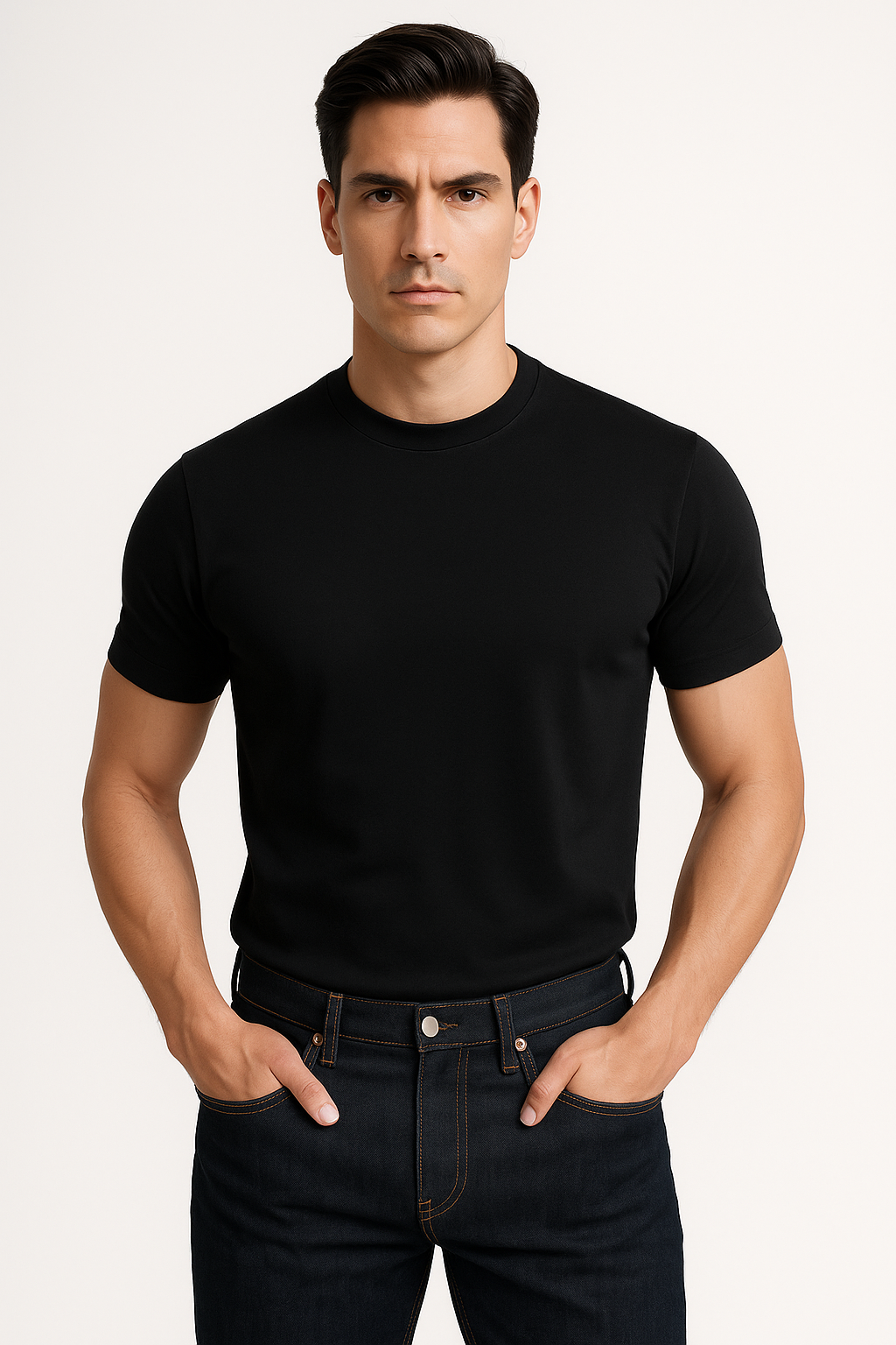Spier-T-shirt voor heren, ademend, strak en stijlvol – Coen
