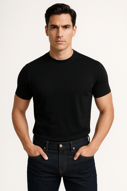 Spier-T-shirt voor heren, ademend, strak en stijlvol – Coen