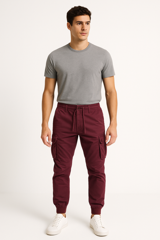 Cargo broek heren comfortabel met ruime zakken – Bart