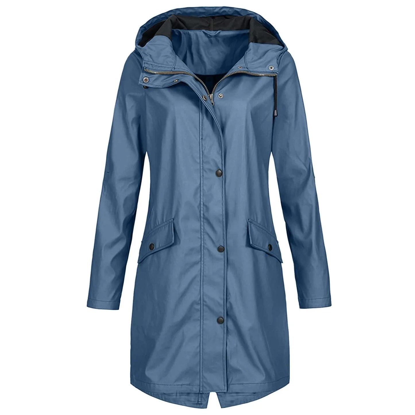 Winddichte Regenjas voor Elegantie en Bescherming – Julia