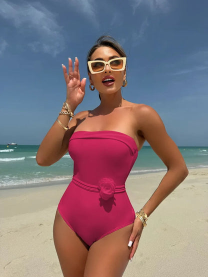 Monokini Halter Ceintuur Verstelbare Pasvorm – Aralina
