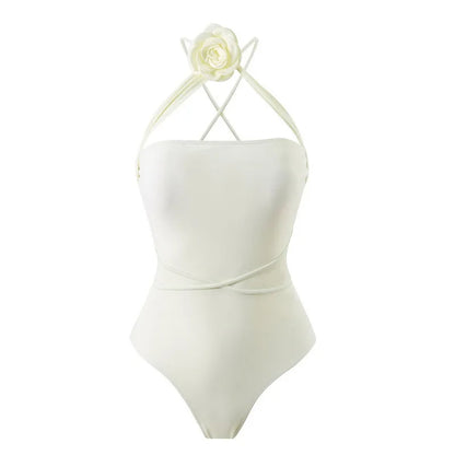 Monokini Halter Ceintuur Verstelbare Pasvorm – Aralina