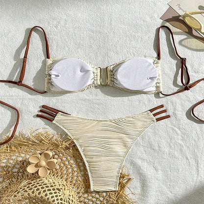 Boho bikini set dames strandlook zomer – Yvona