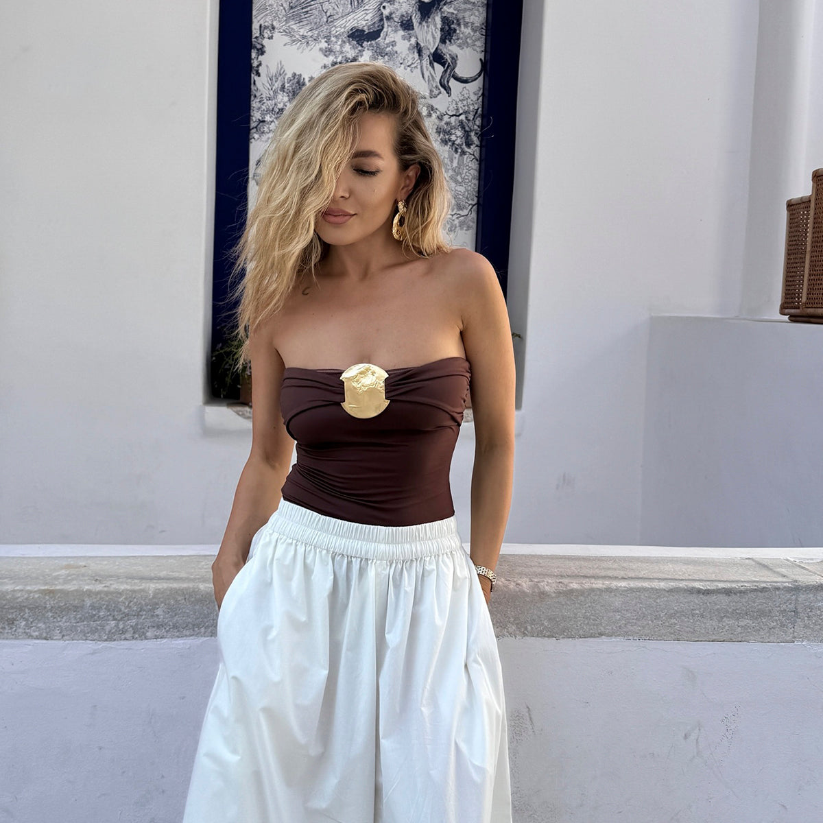 Corrigerend Badpak Ibiza Stijl Sneldrogend Comfort – Nayara