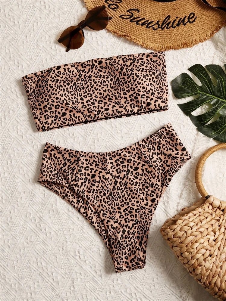 Luipaardprint bikini dames tweedelig sensueel – Nayara