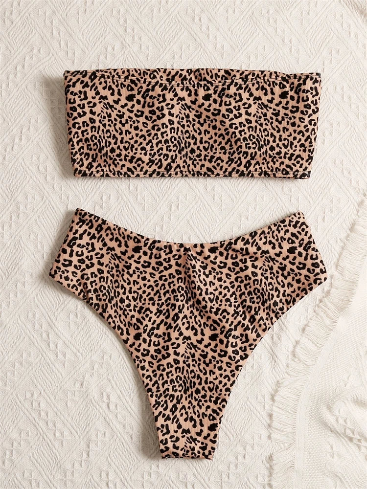 Luipaardprint bikini dames tweedelig sensueel – Nayara