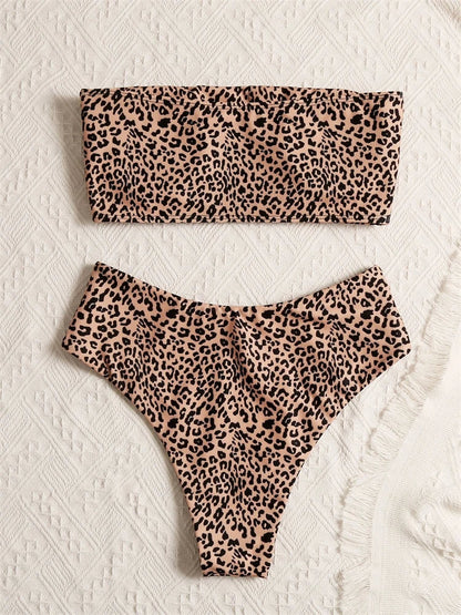 Luipaardprint bikini dames tweedelig sensueel – Nayara