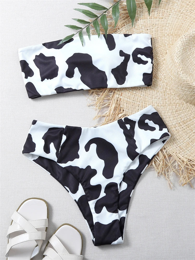 Luipaardprint bikini dames tweedelig sensueel – Nayara