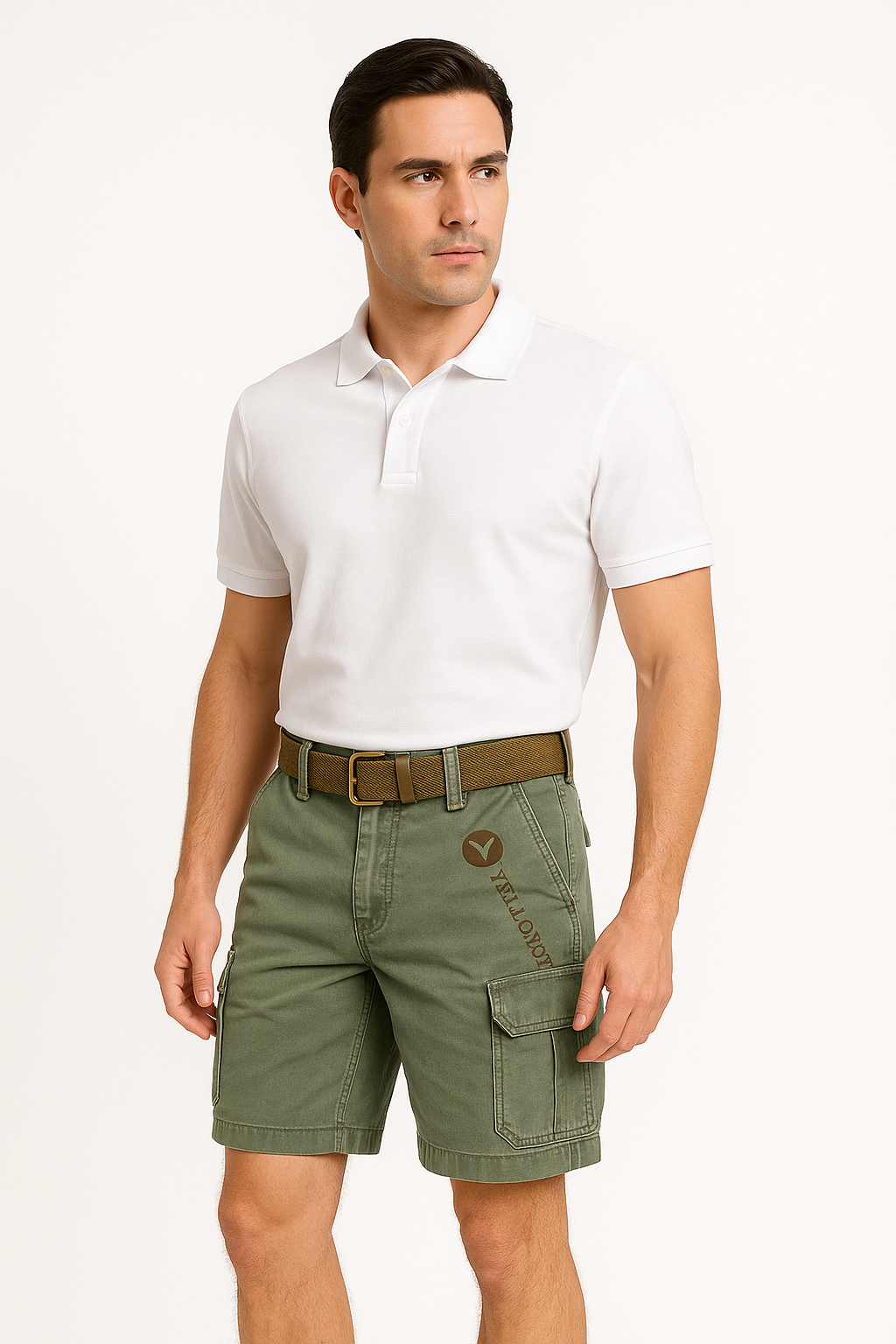 Heren cargo shorts met ruime zakken – William