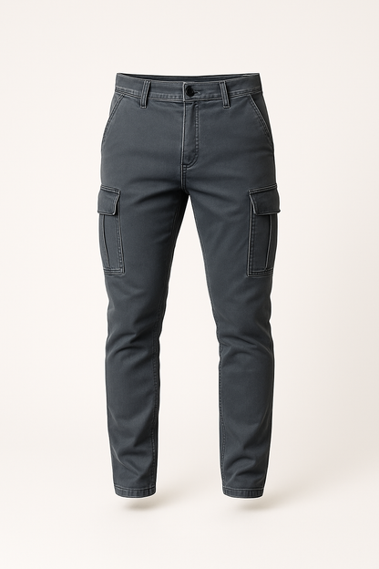 Stretch cargo broek heren – comfortabel met zakken – Casper