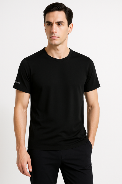 Comfortabel T-shirt voor heren, ademend, slim fit, zomer – Hendrik